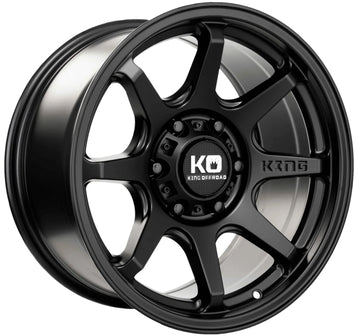 King Grappler Wheels Satin Black - Brixton 4x4 - Buy Online Now!